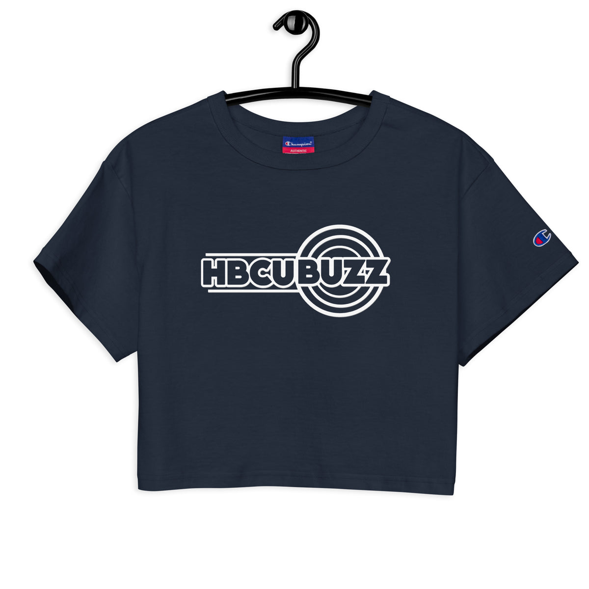 HBCU Buzz Champion Crop Top - HBCU Buzz Shop