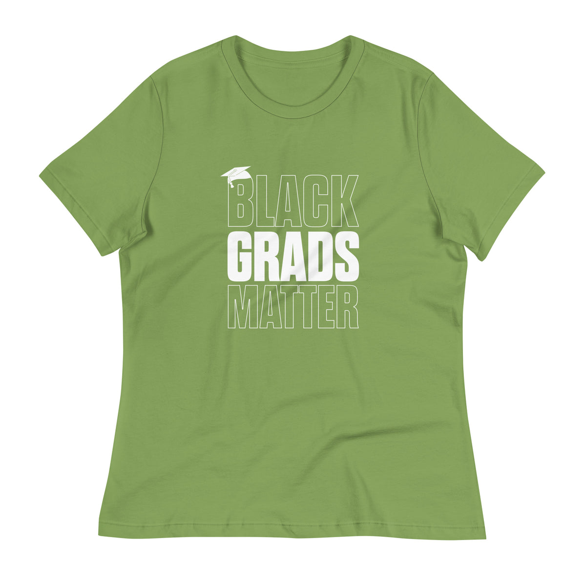 Women&#39;s Black Grads Matter T-Shirt - HBCU Buzz Shop